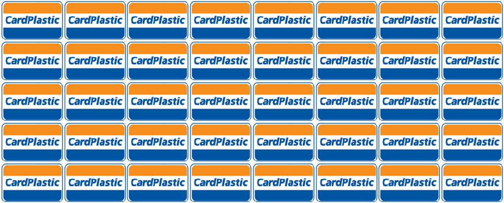 tarjetas plásticas